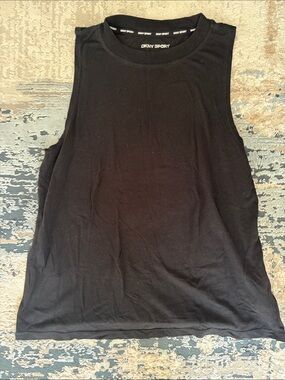 DKNY Sport Women’s Black Sleeveless Tank Top